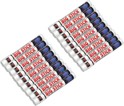 Big Stick Kwik-Shot Creosote Soot Stopper - 18 Pack for Fireplace and Chimney