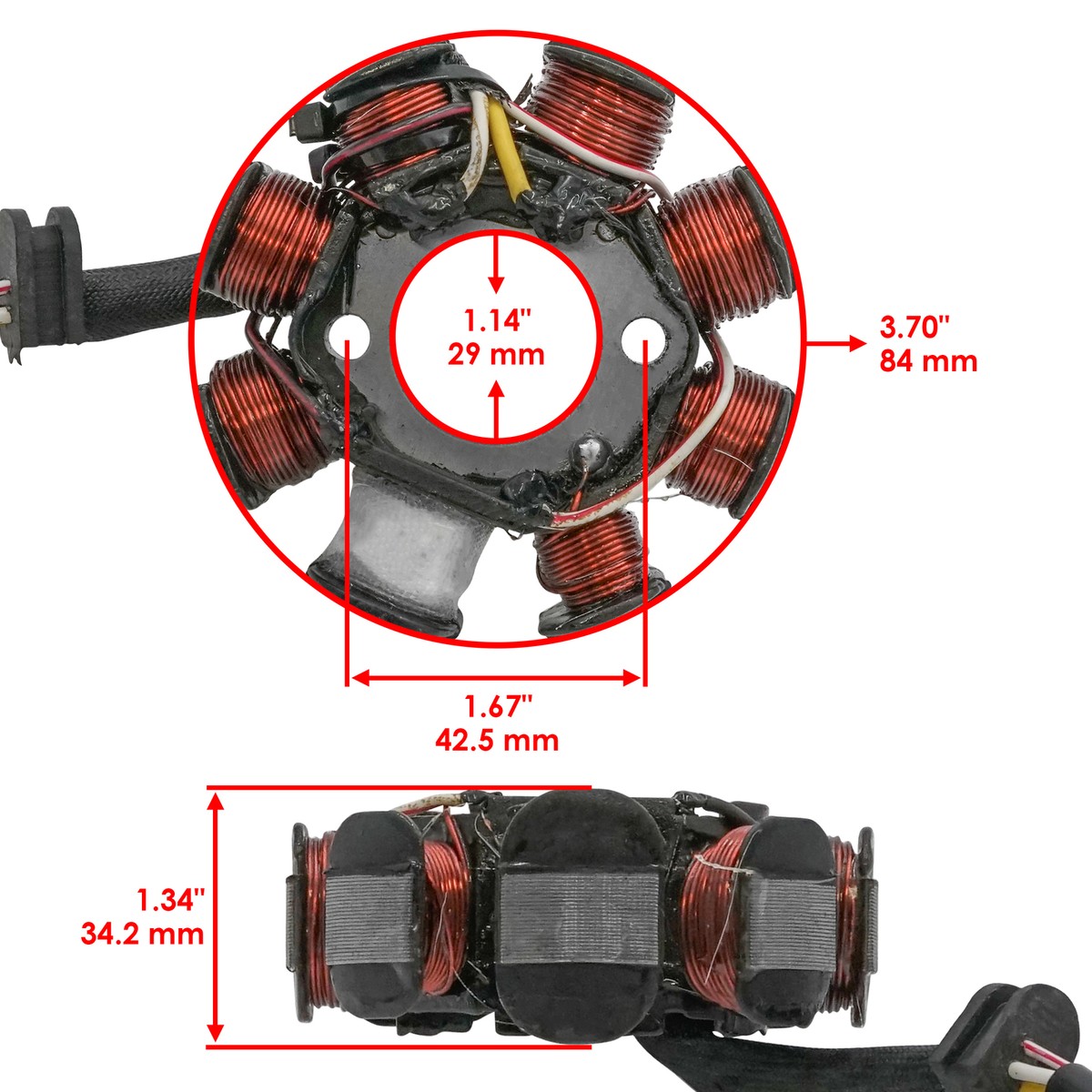 Leva Freno Accossato Lato Destro Argento Per KTM EXC RACING SIX DAYS 2001-2002 (CC 520) - Ricambio Originale - Foto 2