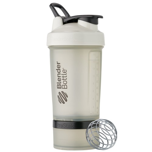22 oz Gray Shaker Bottle Cup w/Flip-Top Lid for Protein Shakes and Pre Workout