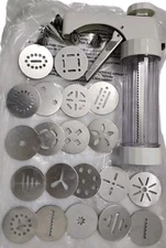 Kuhn Rikon La Patisserie Clear Cookie Press and Decorating Set 2460 READ