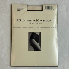 DONNA KARAN NEW YORK Ivory Just Sheer Hosiery Medium Model 266