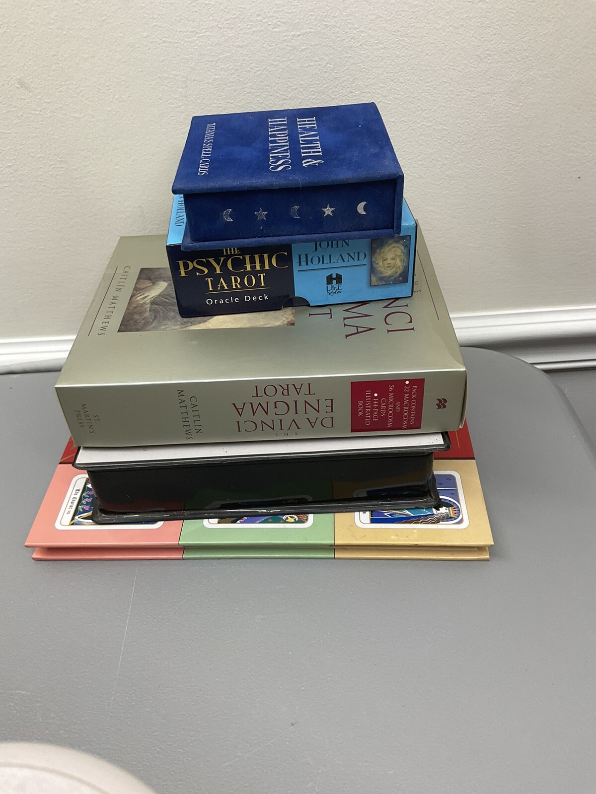 Lot Of 5 Vintage Tarot Cards eBay