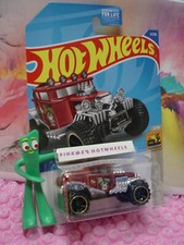 2022 Hot Wheels BAJA BONE SHAKER 3   satin red   BAJA BLAZERS  F