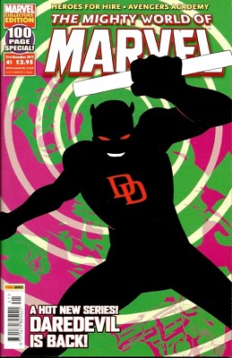 MIGHTY WORLD OF MARVEL #41 (BAND 4) DAREDEVIL PANINI COMICS UK NOVEMBER 2012 FAST NEUWERTIG