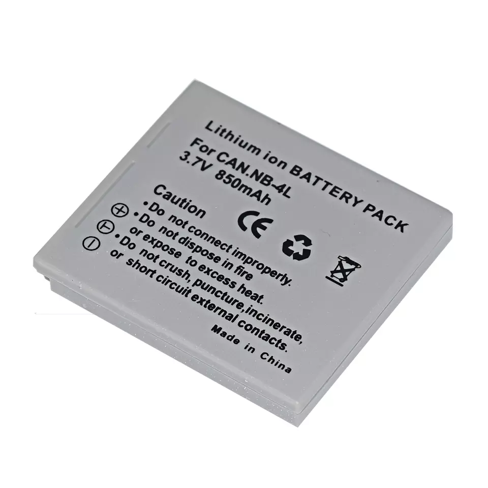 NB-4L Akku für Canon Digital IXUS 30 40 50 70 80 100 110 115 220 230 i7 Zoom - Bild 2 von 4