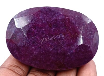 721.5 CT Oval Shape Natural Red Ruby EGL Certified  Loose Gemstone 5FRC
