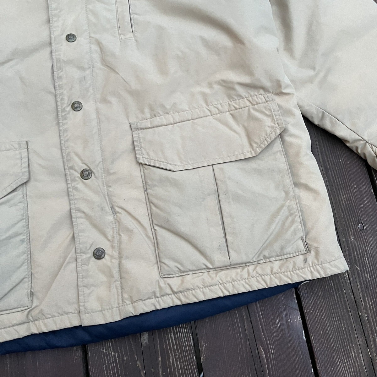 Vintage 80s Columbia Orange Label Gore Tex Jacket Parka Ski Hooded 