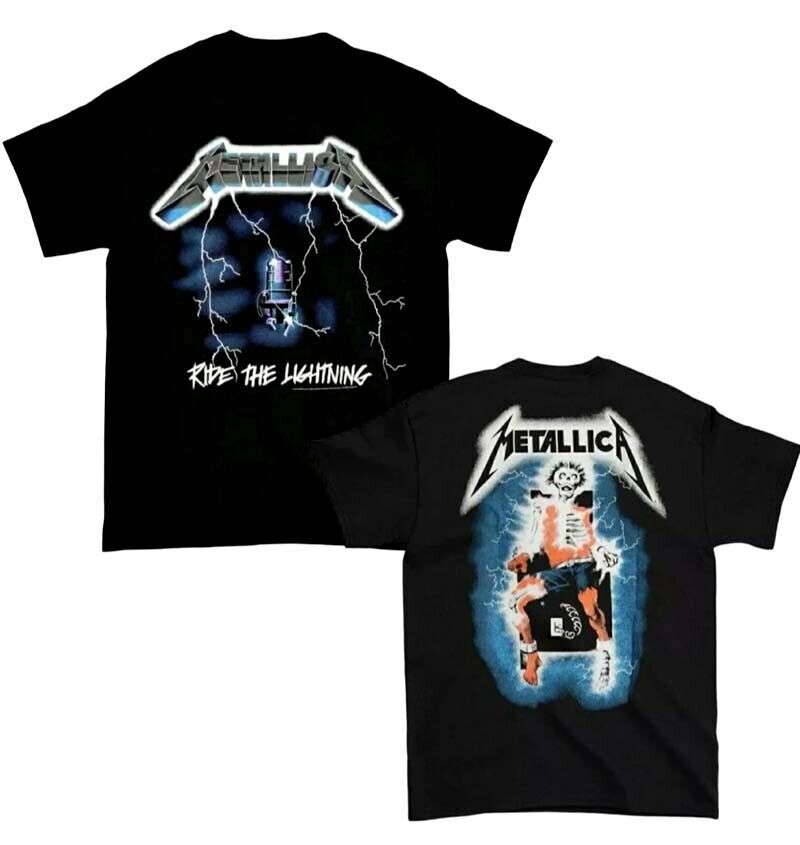 Metallica t-shirt Ride the Lightning size XL