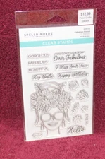 Spellbinders Paper Arts Clear Stamps - Fabulous Friend
