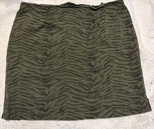 Mini Camoflage Strait Skirt