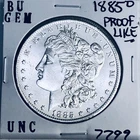 1885 O BU GEM MORGAN SILVER DOLLAR UNC MS+++ U.S. MINT RARE COIN 7799