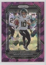 2022 Panini Prizm Purple Ice Prizm 4/225 Braxton Berrios #227 1by6