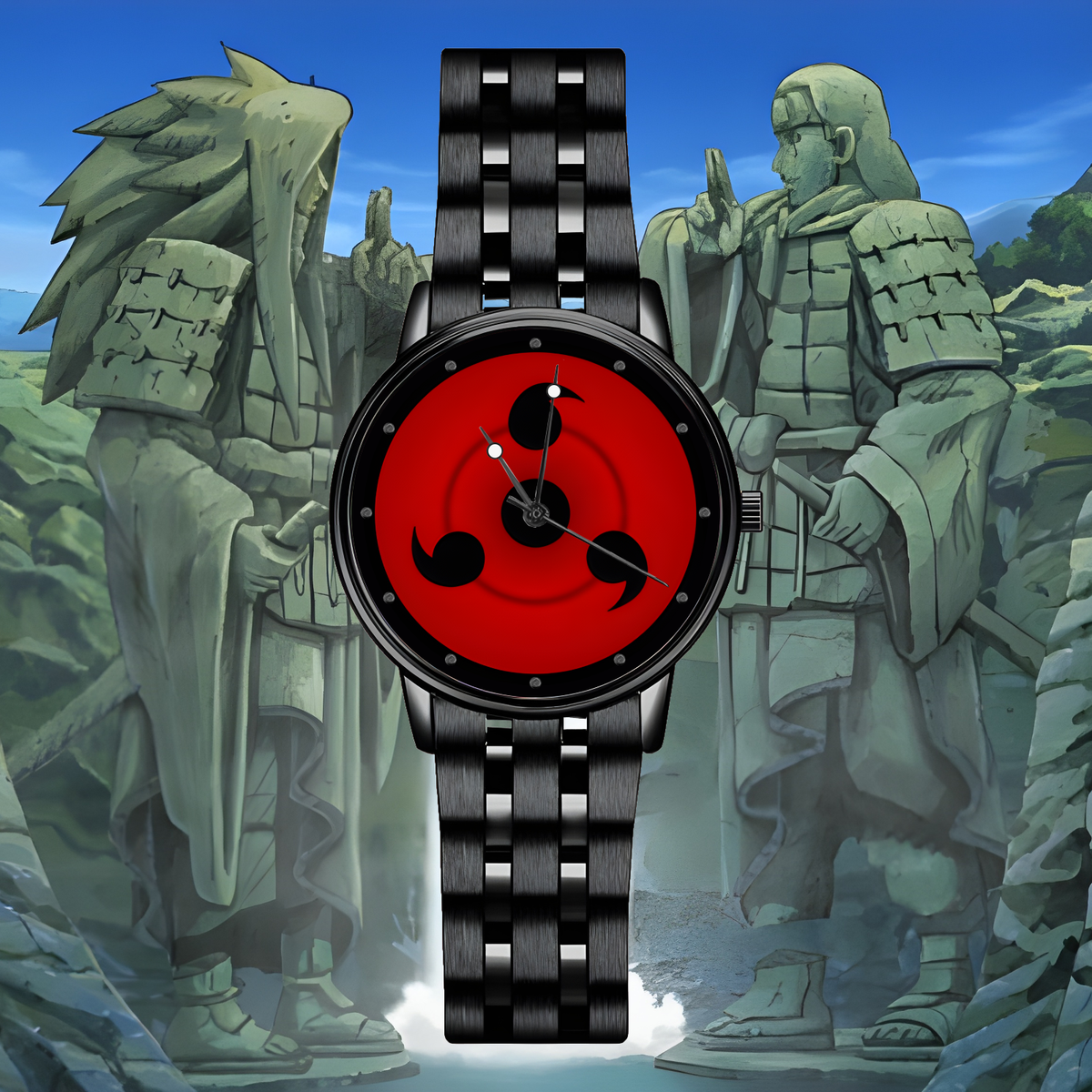Naruto Dōjutsu Sharingan Engraved Watch Collection