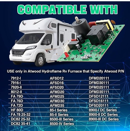 Wohnmobil Ofensteuerung Zündplatine Teile 31501 33488 30575 passend für Atwood - Bild 3 von 8