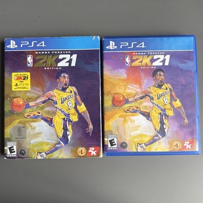 NBA 2K21 Mamba Forever Edition PlayStation 4 PS4 with Sleeve
