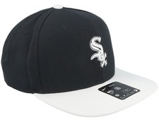 Nike Chicago White Sox Cap / Pro Brim Snapback MLB Hat / Black White / RRP �28