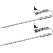 Meat Thermometer Probe Replacement Temperature Probe Compatible with Thermopro T