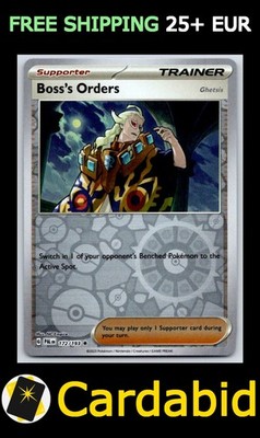 Boss's Orders - PAL #172/193 SV02: Paldea Evolved Reverse Holofoil LP