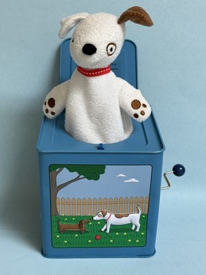 Jack Rabbit Creations Jack The Dog Jack-In-The-Box Musical Classic