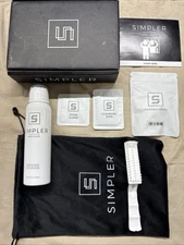 New SIMPLER Hair Color Kit Dark Brown for Men full gray coverage DB