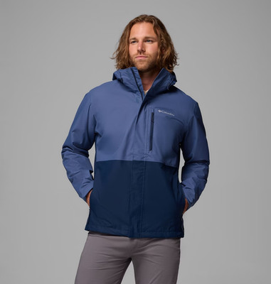 Authentic Columbia Men's Hikebound  II Jacket Dark Mountain, Collegiate Navy
