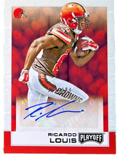 2016 Panini Playoff Ricardo Louis SP #109/199 Rookie Auto RC #23 Browns