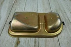 FOR MOPARS....NEW TAKE OFF GOLD CAD PLATED MASTER CYLINDER COVER.