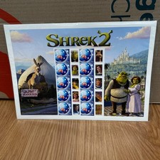 Shrek 2 Just Married Souvenir Stamp Sheet Australia Post Special Event Mint MNH