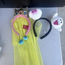 UNIVERSAL STUDIOS Lot Of 2 Princess Peach And Ghosts Headbands Super Mario