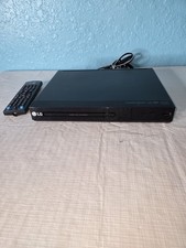 LG DVD CD Player DP132 Black DivX USB Remote Tested