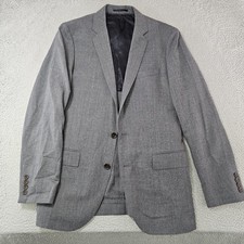 J Crew Ludlow Traveler Blazer Mens 38R Gray Wool Italy Tollegno 1900 Suit Jacket
