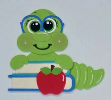 Little Bookworm. Scrapbook, Card Making Paper Piecing