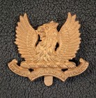 Ayrshire Earl of Carrick's Own Yeomanry Brass Cap Badge British Military