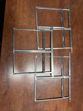 Vintage Genuine 3x KODAK STAINLESS STEEL MULTIPLE 5  x7  FILM HANGER Double 5x7