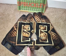 NIKE VAPOR JET 2.0 RECEIVER FOOTBALL GLOVES, CUSTOM PAIR, ADULT XXL, NEW