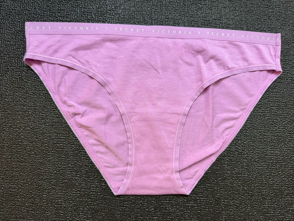 Lot 5 Victoria's Secret sz M Stretch Cotton Bikini Panty Underwear Bundle Pack - Image 3 of 4