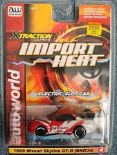 Auto World 1999 Nissan Skyline GT-R Slot Car Import Heat XTraction Ultra G 4