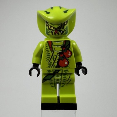 LEGO Lasha Minifigure Snake Tribe 9562 9447 njo051 Ninjago CMF Rare Retired