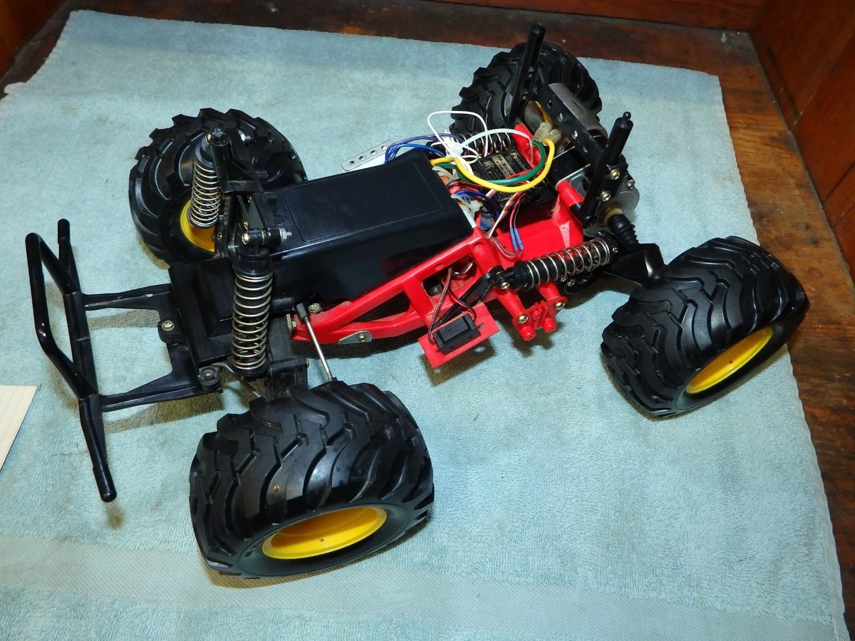 🔥 1986 Tamiya Blackfoot RC Truck All Original Excellent Condition