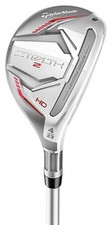 Women TaylorMade STEALTH 2 HD Rescue 27 5H Hybrid Ladies Aldila Ascent 45 VG