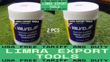2 PCS VALVELAP Valve Grinding Paste Lapping Compound 400g Medium Grade 120 Grit