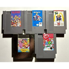 Nintendo NES Kids game bundle Video Game lot  Works Authentic MC Kids Paperboy