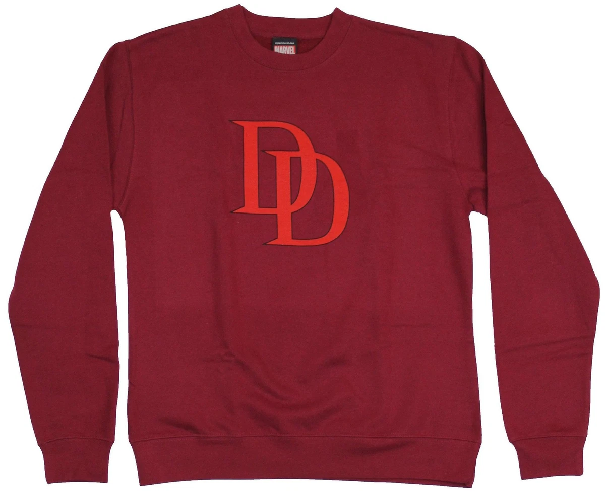 Sudadera Daredevil Marvel Cuello Redondo - Clásica DD Logo Imagen