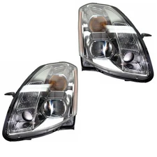 For 04-06 Maxima SE & SL Halogen Headlight Headlamp Head Light w/Bulb SET PAIR