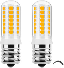 E17 LED Bulb Dimmable, Microwave Oven Bulbs, 2700K Warm White, 3W 40W Incandesc