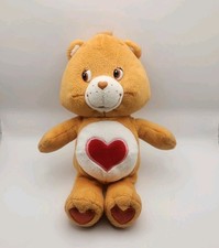 Vintage Original 2004 Care Bears Plush Tenderheart Plush Orange Bear 11" Love