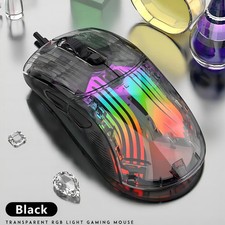 X400 Wired Gaming Mouse 6 Adjustable Movement Speed Levels RGB Lightin VOUC