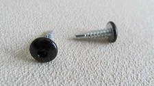 Black Cargo Trailer Exterior Self Tapping Screws 150 OEM 3/4 Enclosed Car Hauler