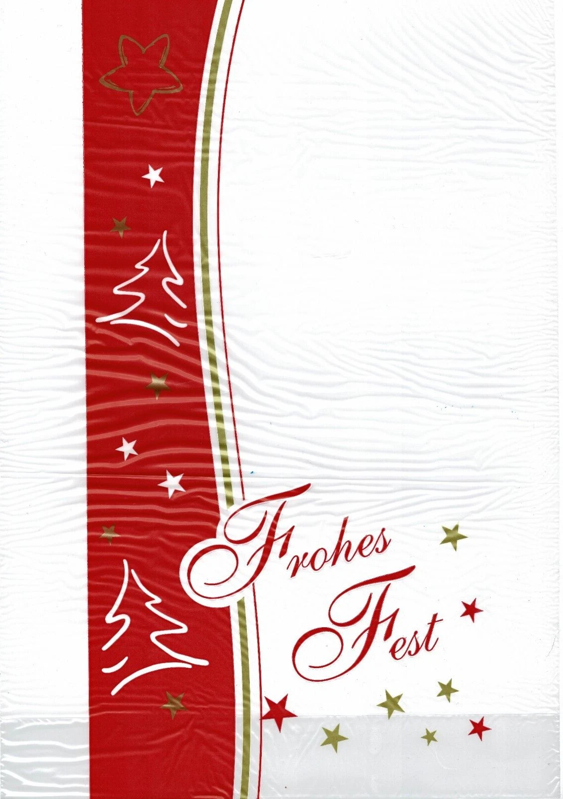 10pcs Cleat Bag Foil Merry Christmas Gift Bag 55x30x8cm Cleat Bag - Image 1 of 1