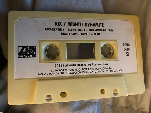Kix *Midnight Dynamite *cassette tape *Serie Rocker *Mexico *VG+/VG+ *CSWA6436 - Picture 7 of 7